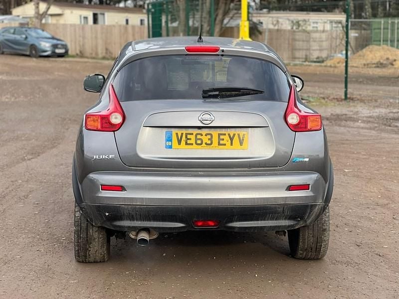 Used Nissan Juke N-TEC 110 HP (80 kW) 2014 Grey SUV
