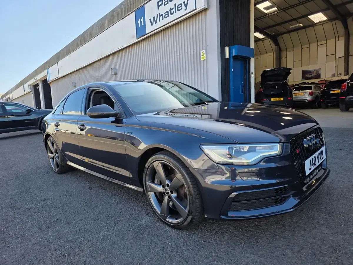 Begagnad Audi A6 2013 Blå Sedan