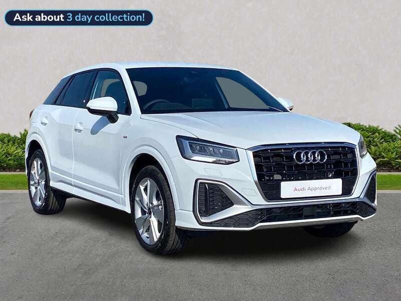 White Used 2024 Audi Q2 S-Line SUV | £26,558 (Fair price) - Image 1/4