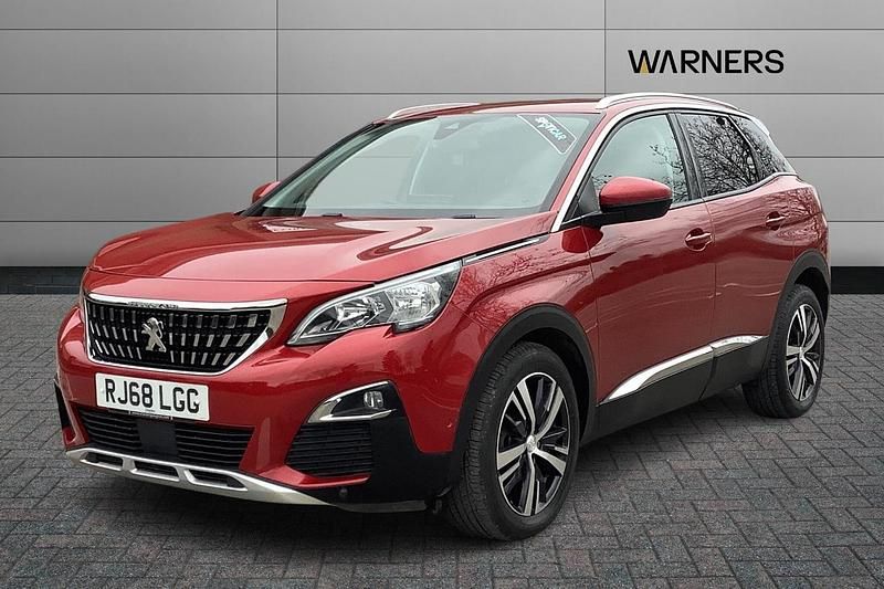 Used Peugeot 3008 Allure 129 HP (94 kW) 2019 Red SUV