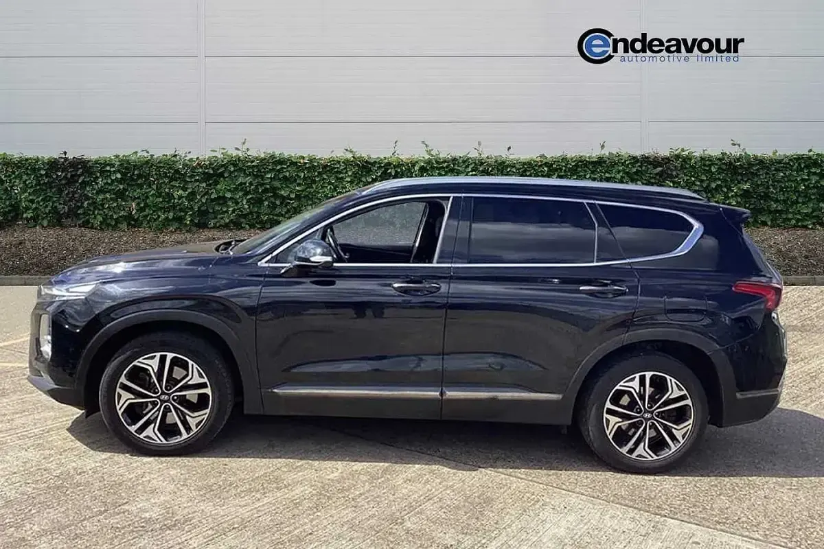 Begagnad Hyundai Santa Fe Premium SE 2018 Svart SUV