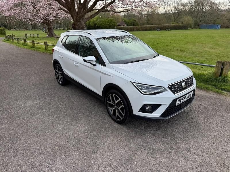 Used Seat Arona XCELLENCE Lux 115 HP (84 kW) 2018 White SUV