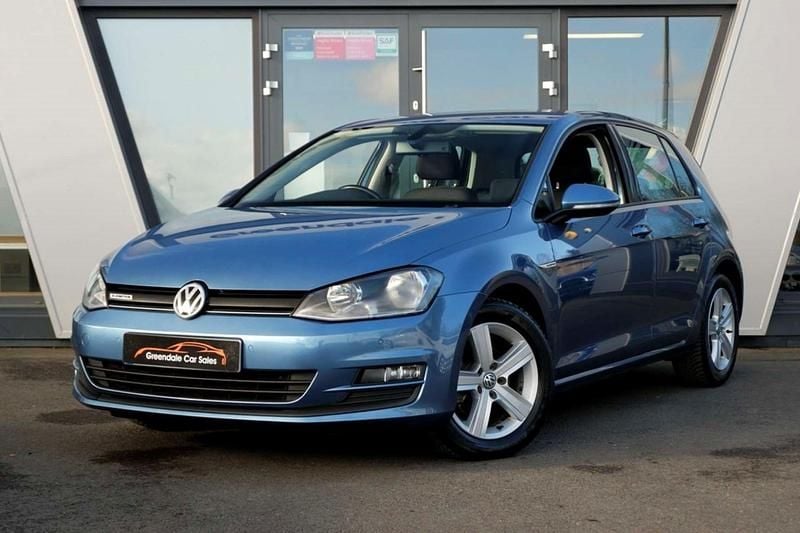 Used VW Golf VII Match 2016 Blue Hatchback