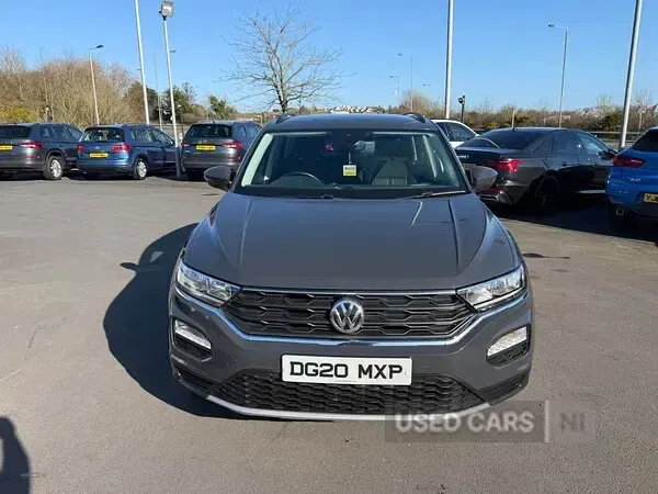 Used VW T-Roc SE 115 HP (84 kW) 2020 Grey SUV