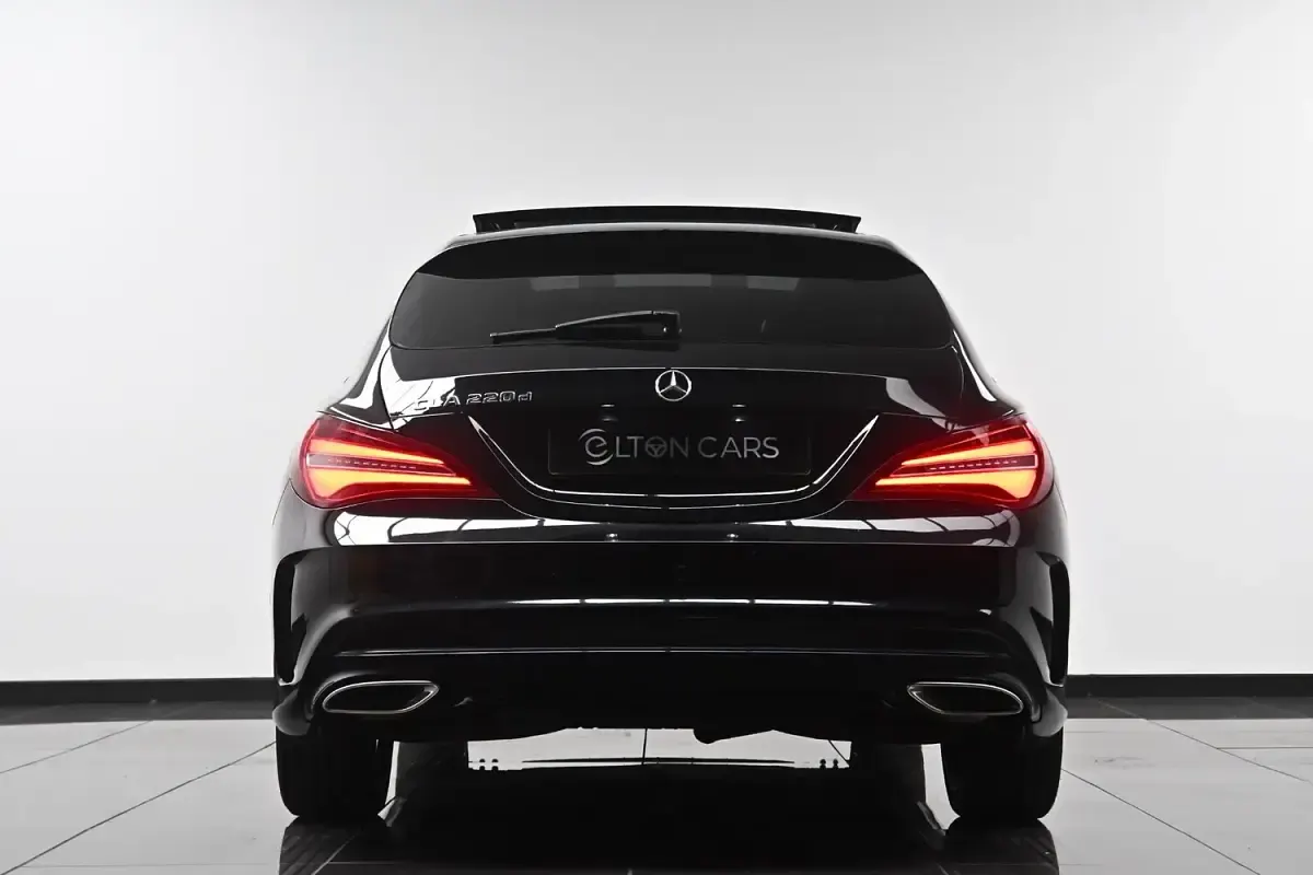 Used Mercedes CLA220 Shooting Brake AMG line 2019 Black Estate