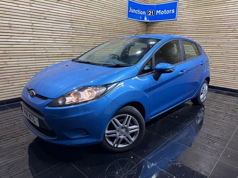 Used Ford Fiesta 82 HP (60 kW) 2011 Blue Hatchback