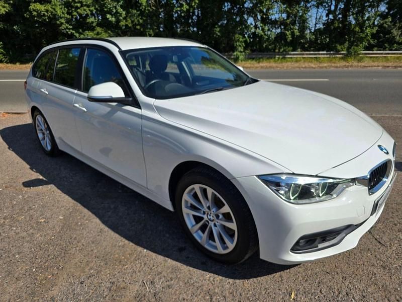 White Used 2019 BMW 330 Luxury Line Estate | £12,995 - Image 1/4