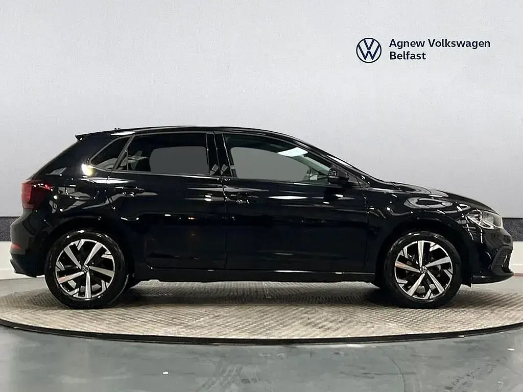 Used VW Polo Match 95 HP (69 kW) 2025 Black Hatchback