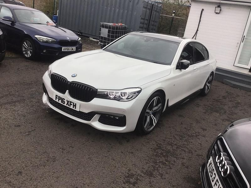 Used BMW 740 M Sport 2016 White Sedan