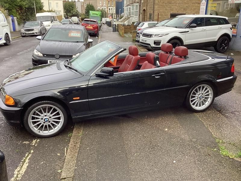 Used BMW 323 2000 Black Cabriolet