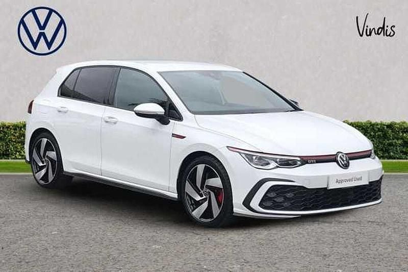 White Used 2021 VW Golf VIII GTI Hatchback | £25,520 (Fair price) - Image 1/4
