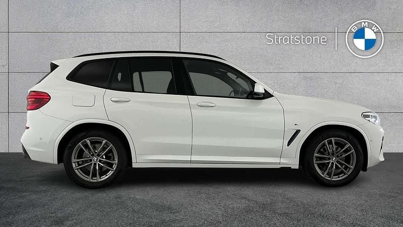 Used BMW X3 M Sport 184 HP (135 kW) 2018 White SUV