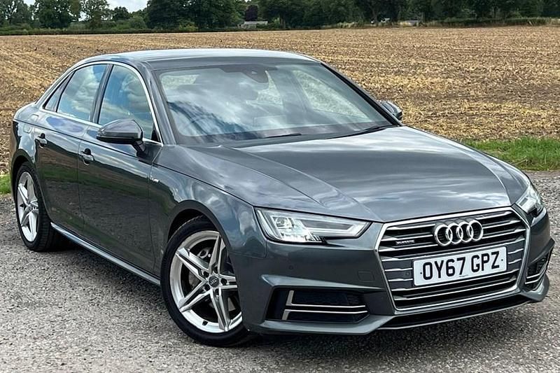 Grey Used 2017 Audi A4 S-Line Sedan | £11,495 (Fair price) - Image 1/1