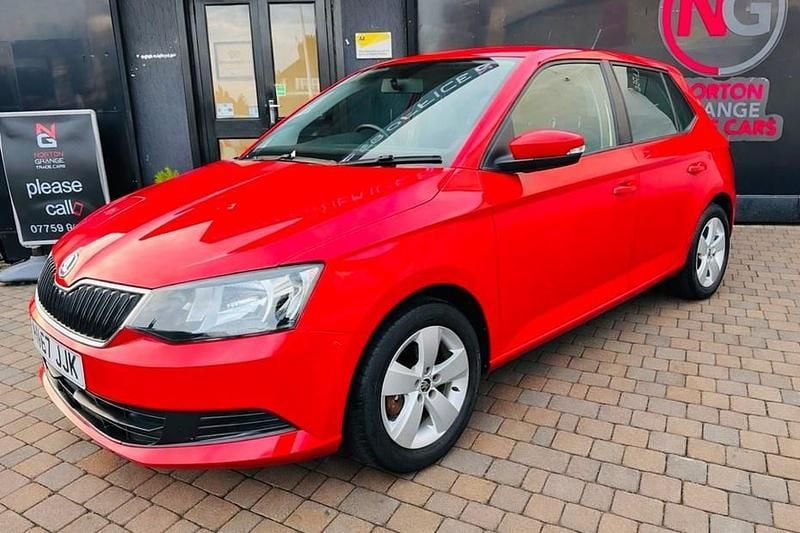 Red Used 2017 Skoda Fabia SE Hatchback | £6,990 (Fair price) - Image 1/1