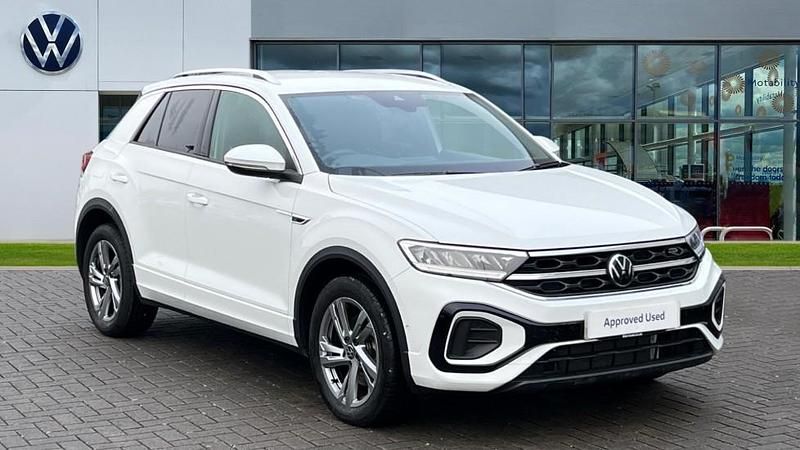Used VW T-Roc R-line 150 HP (110 kW) 2025 Pure white SUV