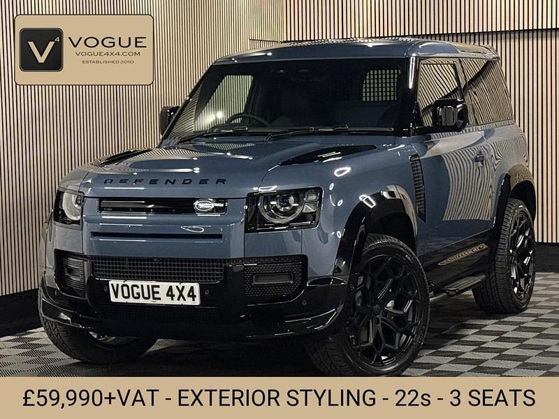 Blue New 2025 Land Rover Defender S SUV | £59,990 (Fair price) - Image 1/4