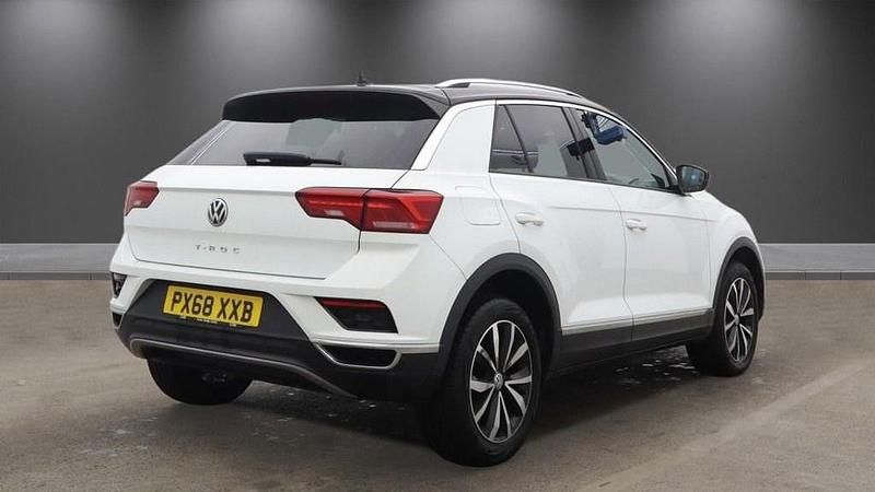Used VW T-Roc Design 115 HP (84 kW) 2018 White SUV