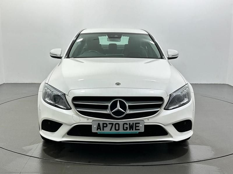 Used Mercedes C220 Sport Edition 194 HP (142 kW) 2019 White Sedan