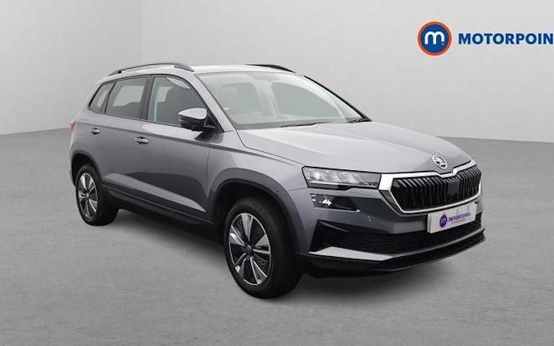 Grey Used 2024 Skoda Karoq SE Drive SUV | £17,199 (Fair price) - Image 1/4
