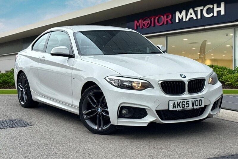 White Used 2015 BMW 218 M Sport Coupe | £9,390 (Fair price) - Image 1/4