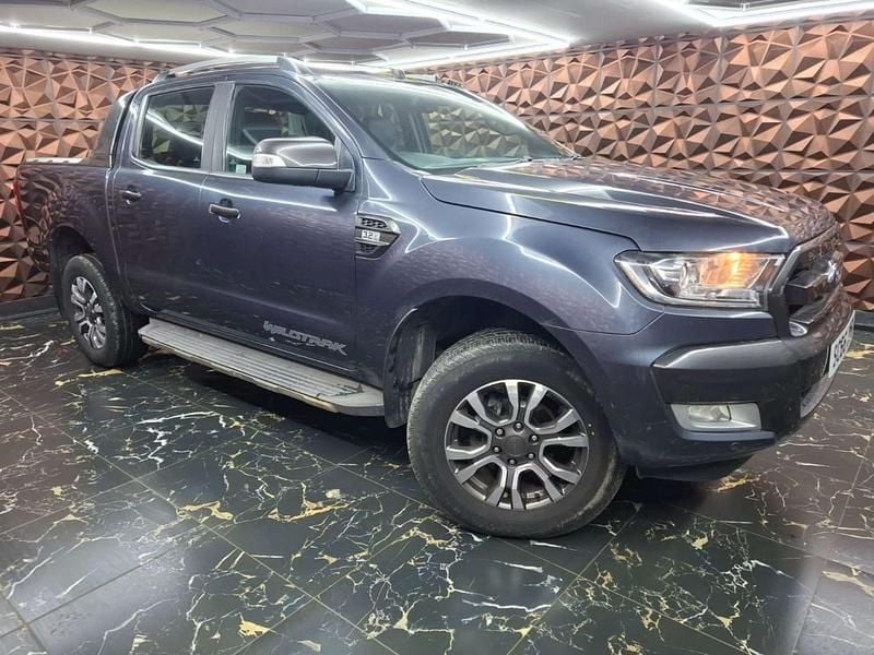 Grey Used 2017 Ford Ranger Wildtrack Pickup | £13,499 (Fair price) - Image 1/4