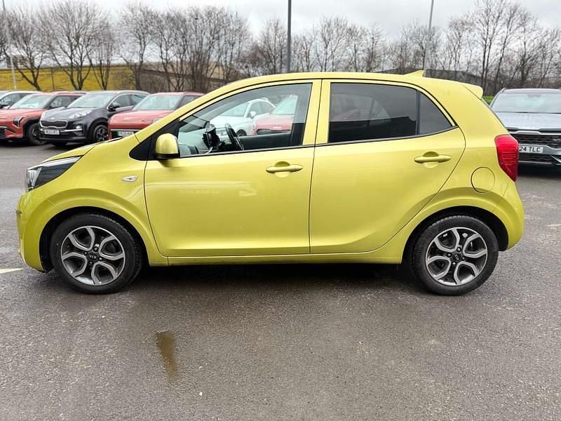 Used Kia Picanto 2020 Lime green Hatchback