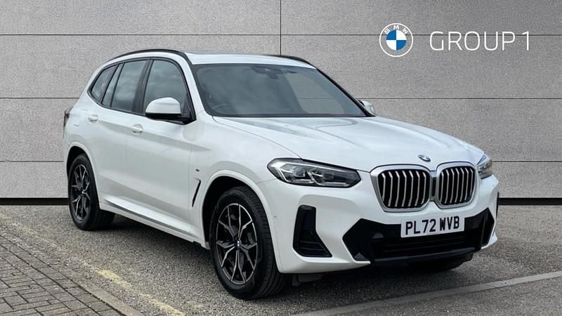 Used BMW X3 M Sport 187 HP (137 kW) 2022 White SUV