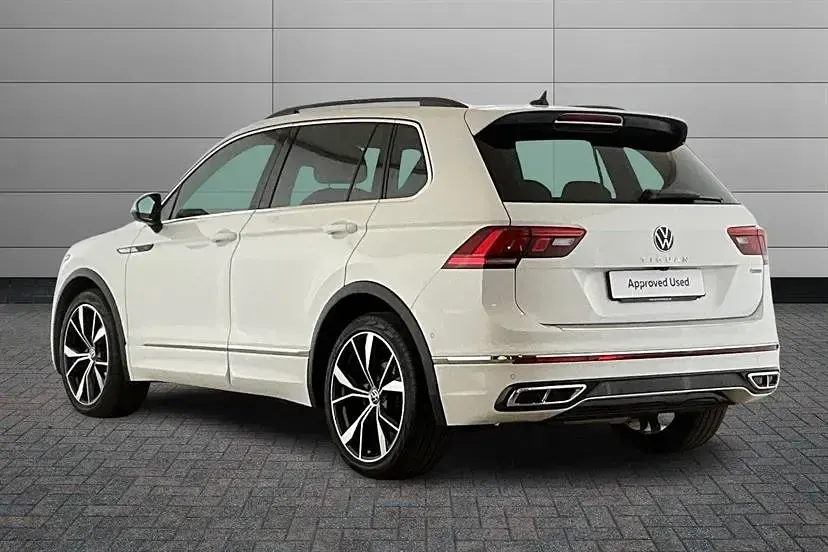 Used VW Tiguan R-line 150 HP (110 kW) 2021 White SUV