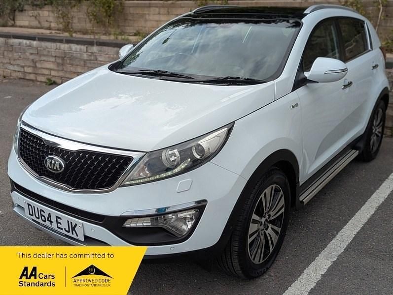 White Used 2014 Kia Sportage 2 SUV | £6,249 (Expensive) - Image 1/4