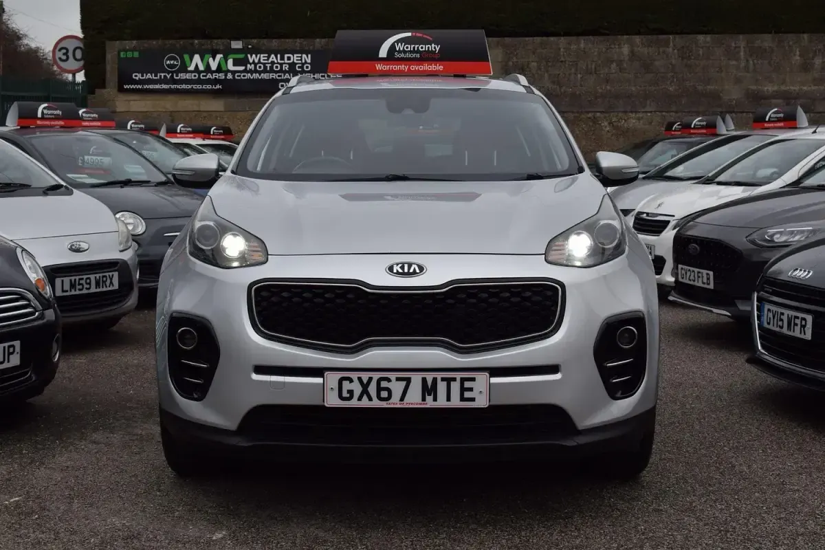 Used Kia Sportage 115 HP (84 kW) 2017 Silver SUV
