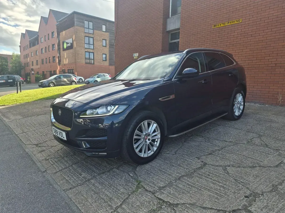 Used Jaguar F-Pace Portfolio 2018 Blue SUV
