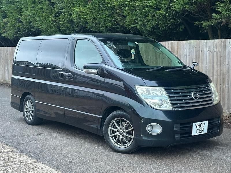 Used Nissan Elgrand 2021 Black MPV