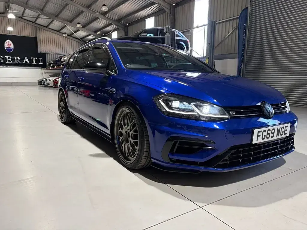 Used VW Golf VII R 2019 Blue Estate