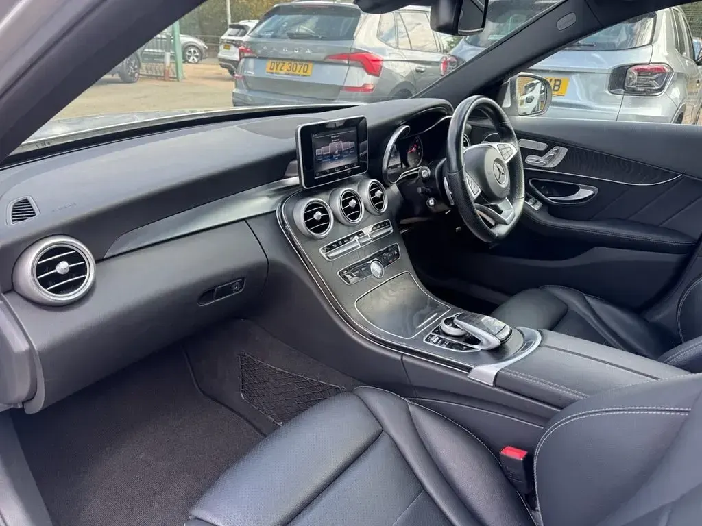 Used Mercedes C200 AMG line 2017 Silver Estate