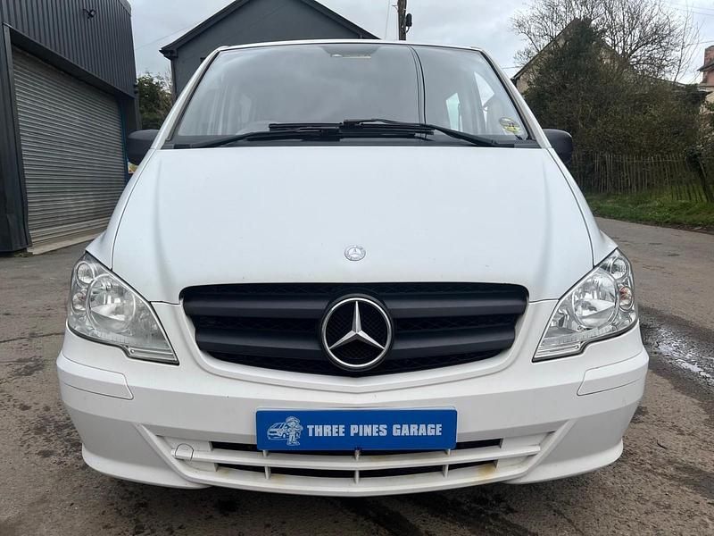 Begagnad Mercedes Vito 2012 Vit Van