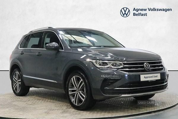 Grey Used 2024 VW Tiguan Elegance SUV | £26,990 (Good price) - Image 1/4