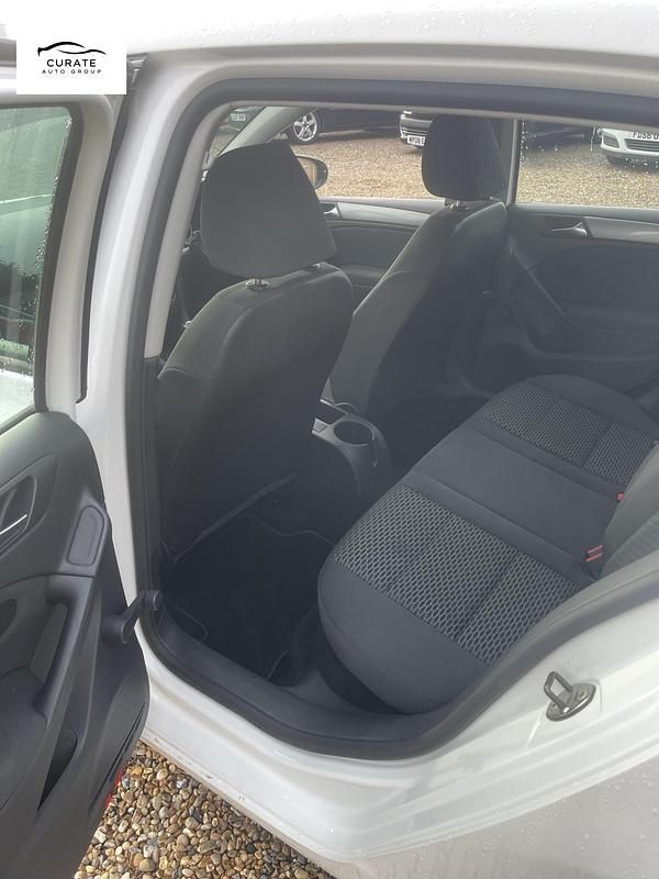 Used VW Golf VI S 105 HP (77 kW) 2009 White Hatchback