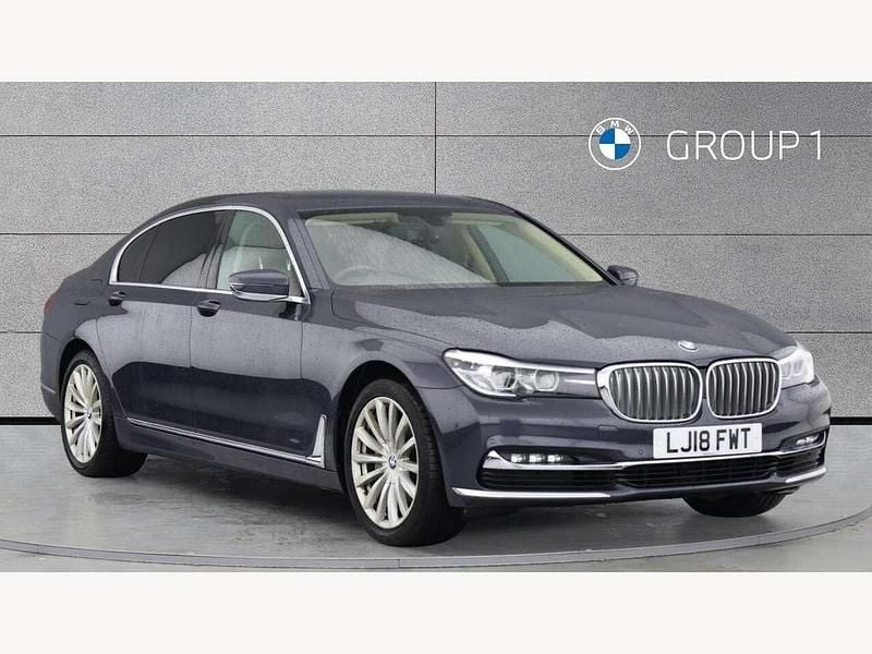 Grey Used 2018 BMW 740L Exclusive Sedan | £27,990 - Image 1/4
