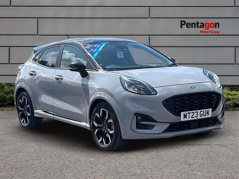 Grey Used 2023 Ford Puma ST-Line X SUV | £18,495 (Fair price) - Image 1/4