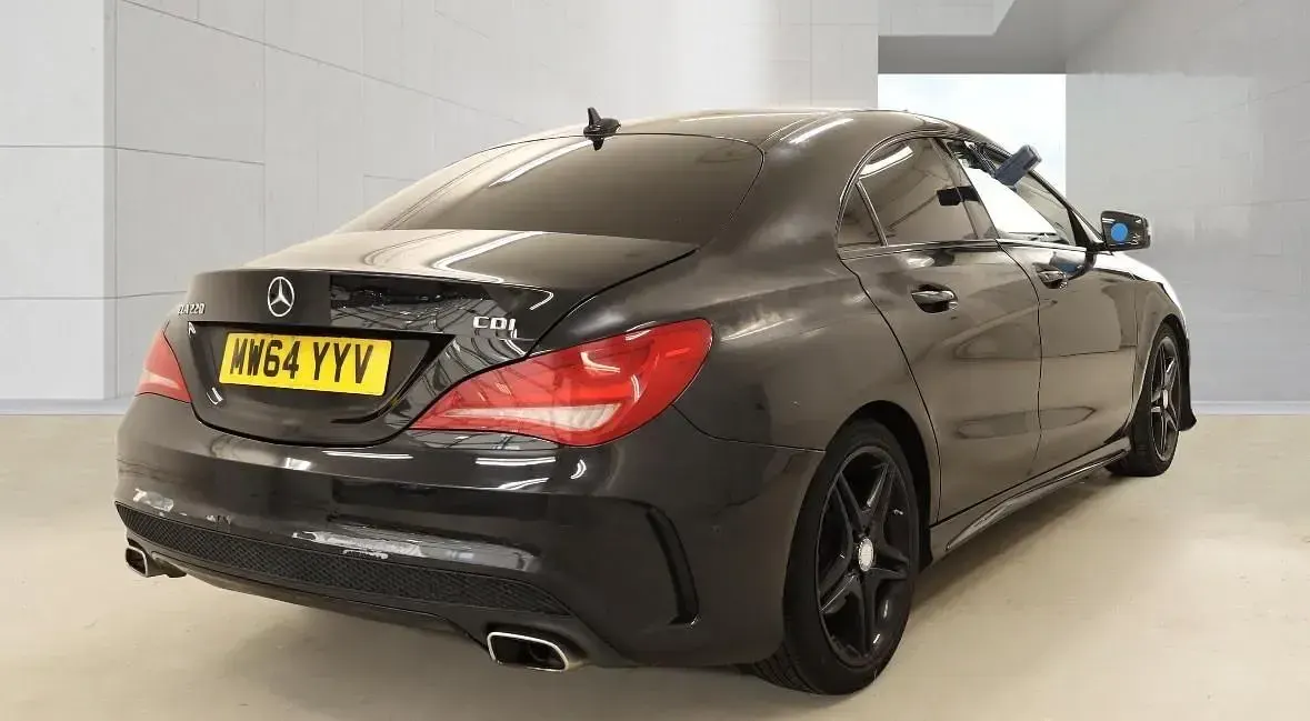 Used Mercedes CLA220 AMG 170 HP (125 kW) 2014 Black Coupe