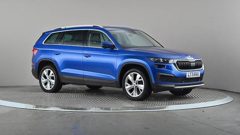Blue Used 2021 Skoda Kodiaq SE L SUV | £22,798 (Fair price) - Image 1/4