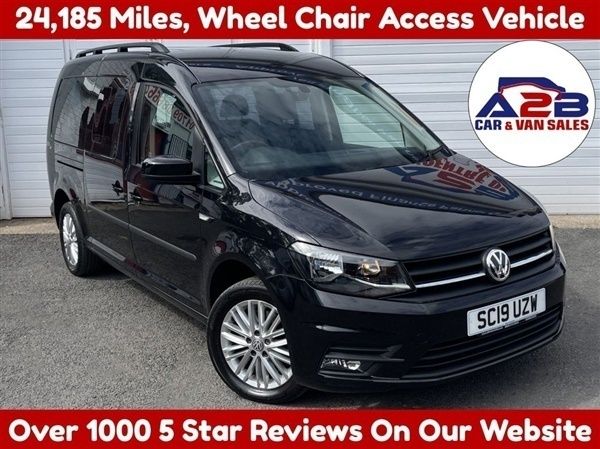 Black Used 2019 VW Caddy Maxi MPV | £17,980 (Fair price) - Image 1/1