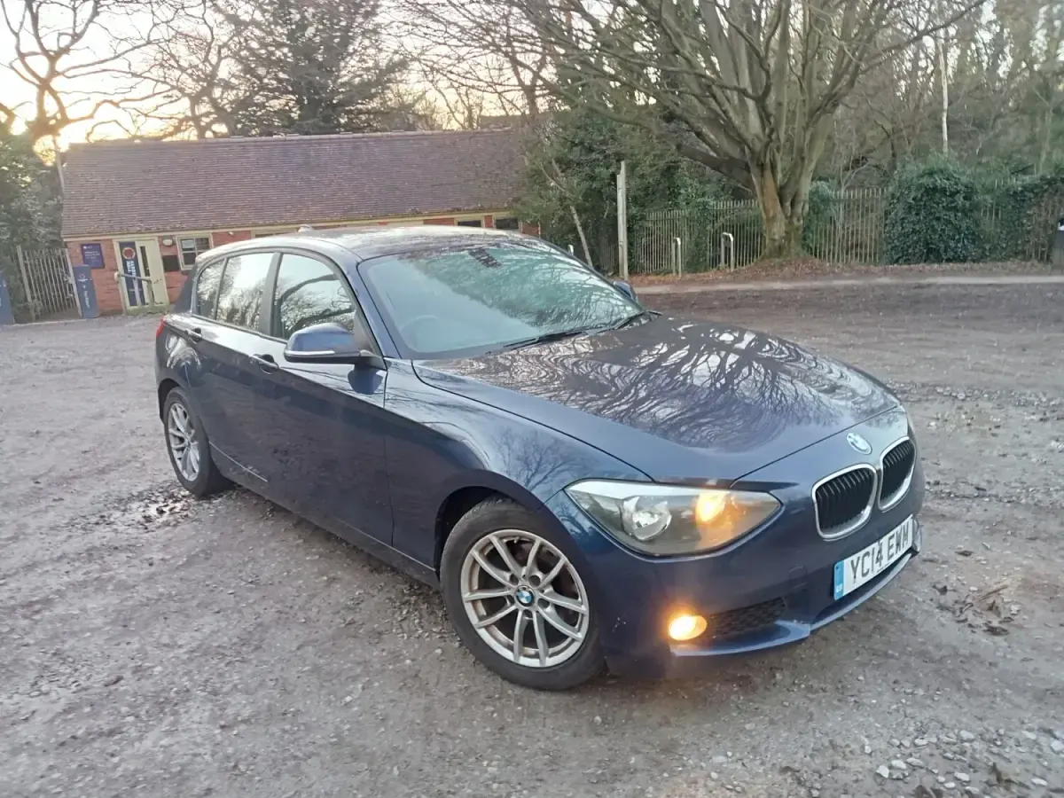 Used BMW 116 Efficient Dynamics 2014 Blue Hatchback
