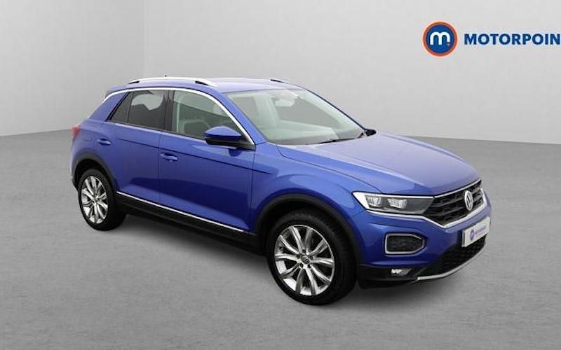 Blue Used 2019 VW T-Roc SEL SUV | £14,599 (Fair price) - Image 1/4