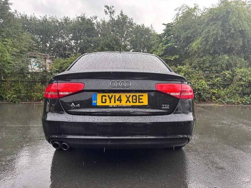 Used Audi A4 2014 Black Sedan