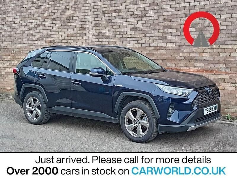 Used Toyota RAV4 Design 218 HP (160 kW) 2019 Blue SUV