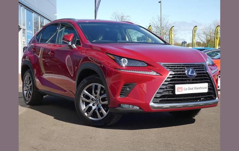 Used Lexus NX300h 194 HP (142 kW) 2019 Red SUV