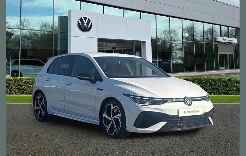 Used VW Golf VIII R 320 HP (235 kW) 2021 White Hatchback