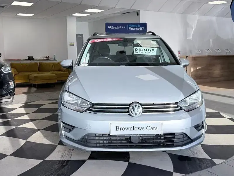 Used VW Golf Sportsvan SE 150 HP (110 kW) 2017 Silver MPV