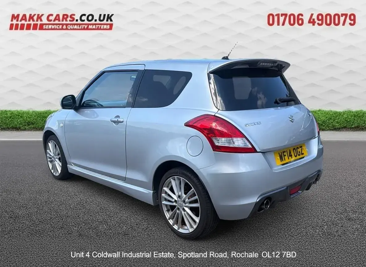 Used Suzuki Swift Sport 136 HP (100 kW) 2014 Silver Hatchback